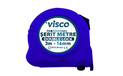 VİSCO 3X16 ŞERİT METRE 16 adet